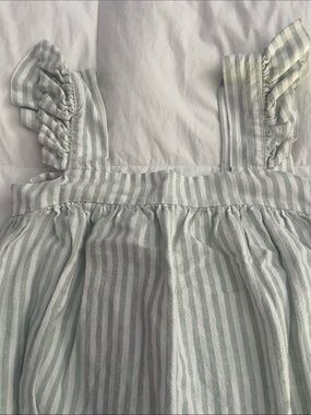 A New Day light green striped dress